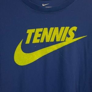 Vintage Blue Nike Tennis T-Shirt